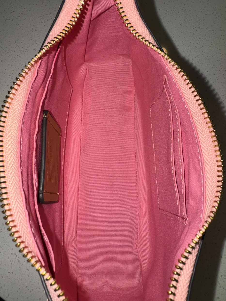 Pink Purse With Pink Bow